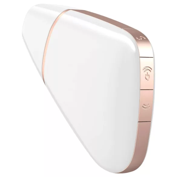 Satisfyer Love Triangle - Appstyrd luftvibrator för klitorisstimulering (vit)
