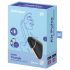 Satisfyer Love Triangle - Smart luftrengöring klitorisstimulator (svart)