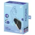 Satisfyer Love Triangle - lufttrycksvibrator klitorisstimulator - svart