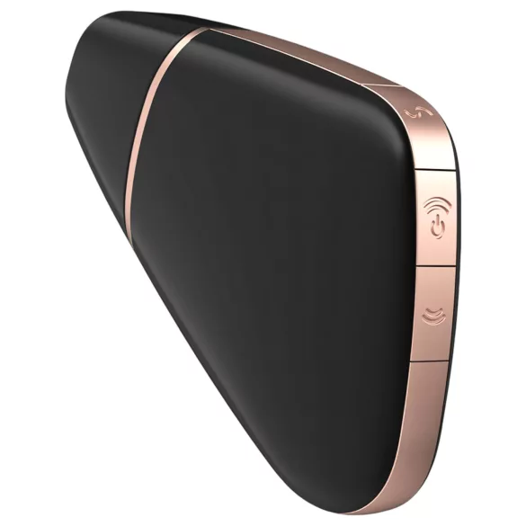 Satisfyer Love Triangle - lufttrycksvibrator klitorisstimulator - svart
