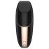 Satisfyer Love Triangle - lufttrycksvibrator klitorisstimulator - svart