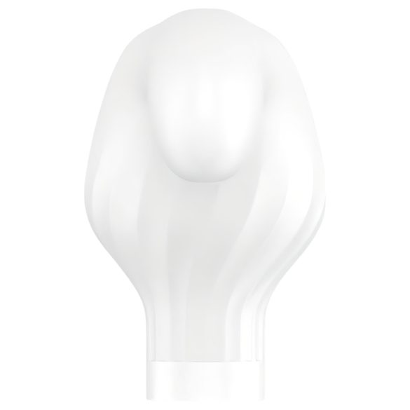 Satisfyer Double Wand-er - massagevibrator med appstyrning - vit