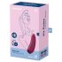 Satisfyer Curvy 1+ - Smart klitorisstimulator (röd)