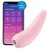 Satisfyer Curvy 2+ - smart klitorisstimulator med luftvågor (rosa)