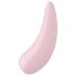 Satisfyer Curvy 2+ - smart klitorisstimulator med luftvågor (rosa)