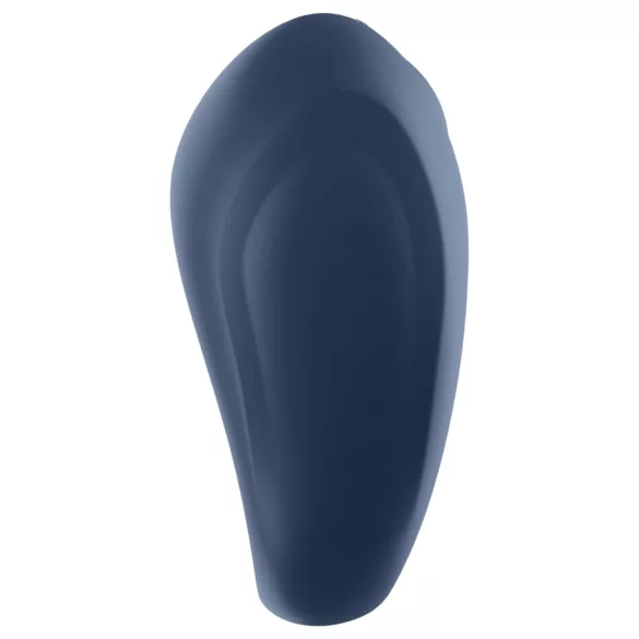 Satisfyer Strong One - App‑styrd vibrerande penisring för män (blå)