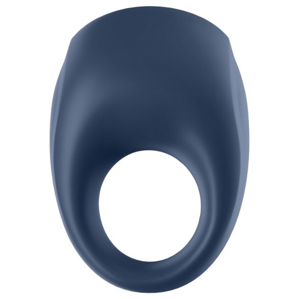 Satisfyer Strong One - penisring med vibration - blå - silikon