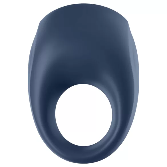 Satisfyer Strong One - App‑styrd vibrerande penisring för män (blå)