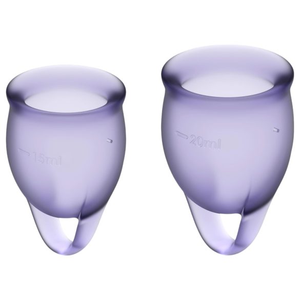 Satisfyer - menskopp set - silikon - lila