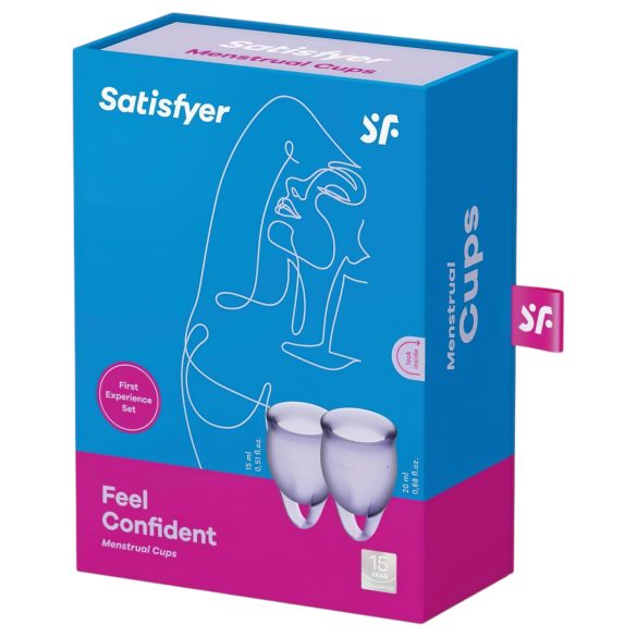 Satisfyer - menskopp set - silikon - lila
