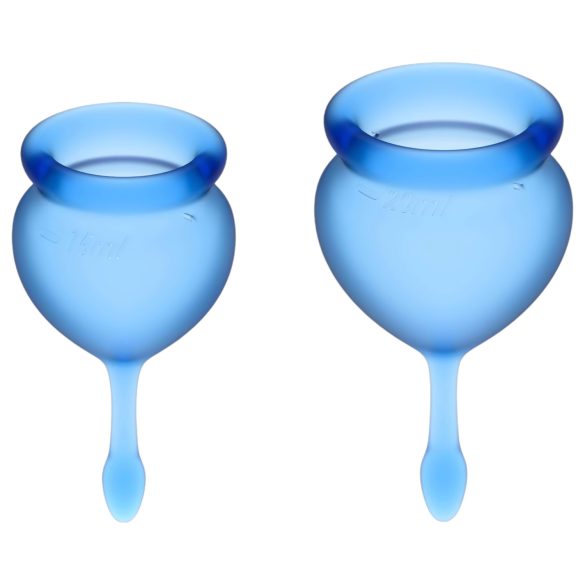 Satisfyer Feel Good - Menskopp-set (blå) - 2 st