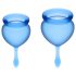 Satisfyer Feel Good - Menskopp-set (blå) - 2 st