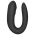 Satisfyer Double Joy - smart vattentät parvibrator (svart)