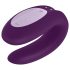 Satisfyer Double Joy - Smart, vattentät parvibrator (lila)