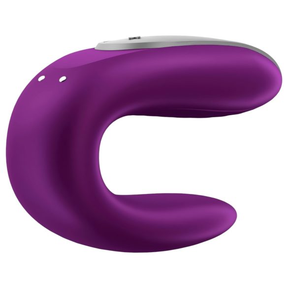 Satisfyer Double Fun - parvibrator - appstyrd - lila