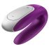 Satisfyer Double Fun - parvibrator - appstyrd - lila
