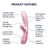 Satisfyer Hot Lover - smart vibrator (rosa)
