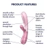 Satisfyer Hot Lover - Appstyrd vibrator (rosa)