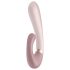 Satisfyer Heat Wave - Smart & värmande vibrator med arm (beige)