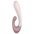 Satisfyer Heat Wave - Smart & värmande vibrator med arm (beige)
