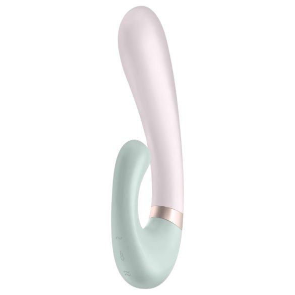 Satisfyer Heat Wave - Smart, uppvärmd armvibrator (mint)