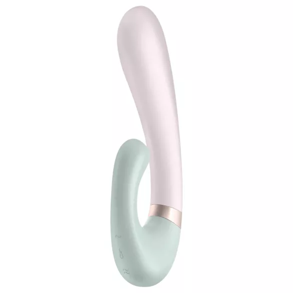 Satisfyer Heat Wave - App-styrd värmande vibrator (mint)