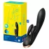 Satisfyer Double Flex - App‑styrd vibrator med klitorisarm (svart)