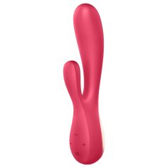   Satisfyer Mono Flex - vibrator med appstyrning - vattentät - röd