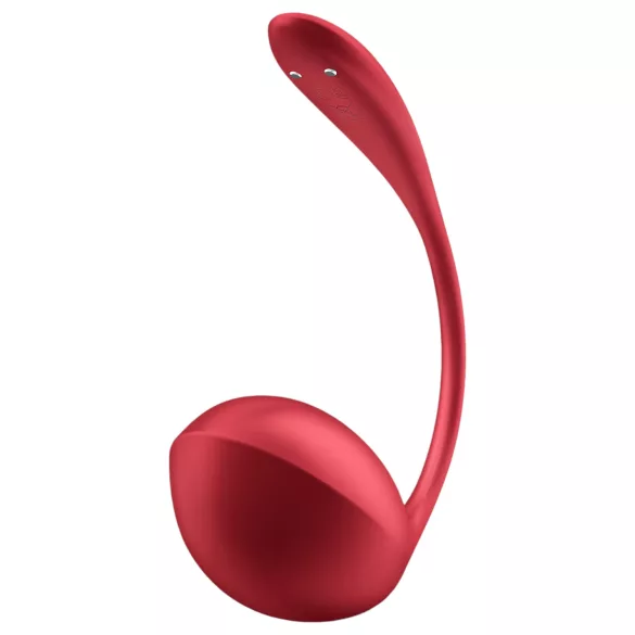 Satisfyer Shiny Petal - vibrerande ägg med fjärrkontroll - röd
