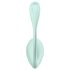 Satisfyer Smooth Petal - smart vibrerande ägg (grön)