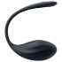Satisfyer Ribbed Petal - radiostyrd vibrerande ägg (svart)