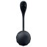 Satisfyer Ribbed Petal - radiostyrd vibrerande ägg (svart)