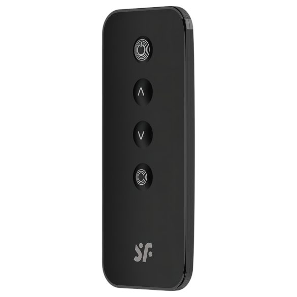 Satisfyer Ribbed Petal - radiostyrd vibrerande ägg (svart)