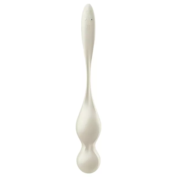 Satisfyer Love Birds 1 - smart vibrerande geishakulor - vit