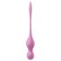Satisfyer Love Birds 1 - vibrerande geishakulor - appstyrd - rosa