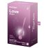 Satisfyer Love Birds 1 - smart vibrerande geishakulor (rosa)