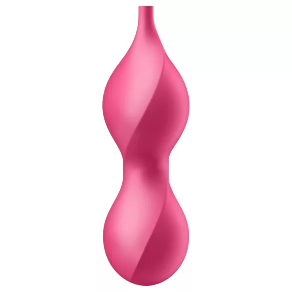 Satisfyer Love Birds 2 - vibratorisk geishakulor - appstyrd - rosa