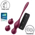 Satisfyer Love Birds Vary - App-styrd vibrerande geishakula (röd)