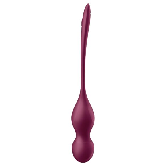 Satisfyer Love Birds Vary - smart knipkulor - justerbar - röd