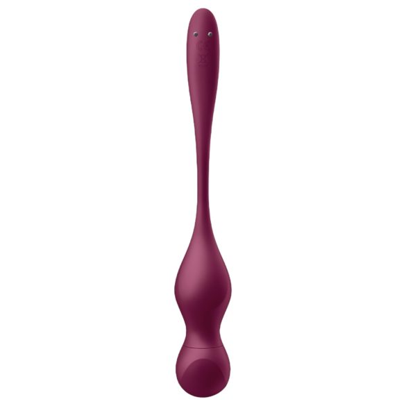 Satisfyer Love Birds Vary - smart knipkulor - justerbar - röd