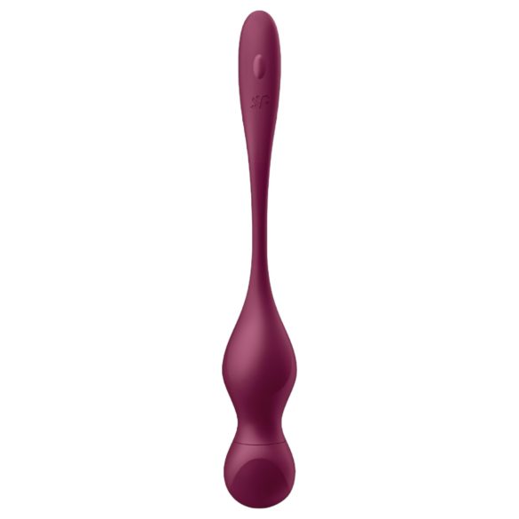 Satisfyer Love Birds Vary - smart knipkulor - justerbar - röd