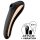 Satisfyer Dual Kiss - uppladdningsbar vaginal och klitoris vibrator (svart)