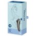 Satisfyer Dual Kiss - uppladdningsbar vaginal och klitoris vibrator (svart)
