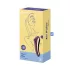 Satisfyer Dual Kiss - vibrator för klitoris och vagina - 2-i-1 - lila