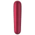 Satisfyer Dual Love - klitoris- och vaginalvibrator - smart funktion - röd