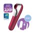 Satisfyer Dual Love - Smart Vaginal och Klitoris Vibrator (Röd)