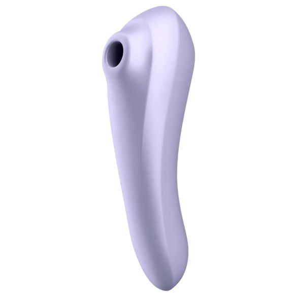 Satisfyer Dual Pleasure - lufttrycksvibrator och vibrator - lila