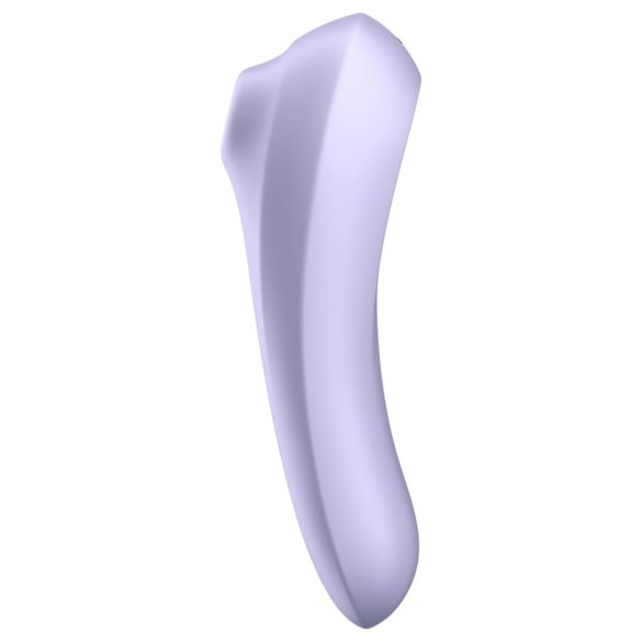 Satisfyer Dual Pleasure - lufttrycksvibrator och vibrator - lila