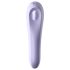Satisfyer Dual Pleasure - lufttrycksvibrator och vibrator - lila