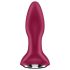 Satisfyer Rotator Plug 2 - uppladdningsbar pärlanalvibrator (röd)